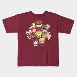 Ryu, Ken & Friends Kids T-Shirt